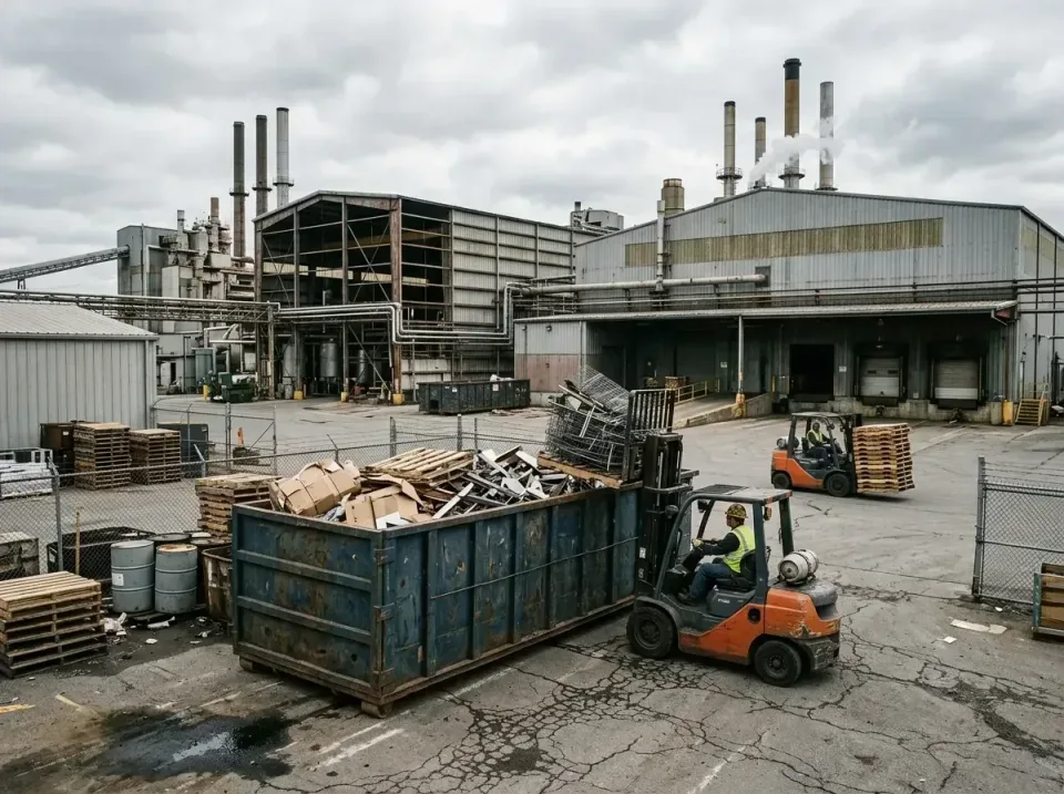 industrial-factory-scrap-conta-003 — frequently asked questions, Cheap Roll-off Dumpster Rentals in Morton Grove, IL